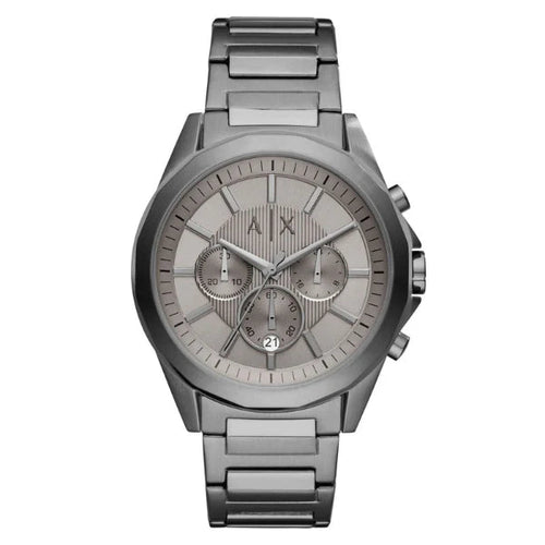 Armani Exchange Drexler AX2603 Men's Chronograph Watch – Grey Dial with Stainless Steel Bracelet