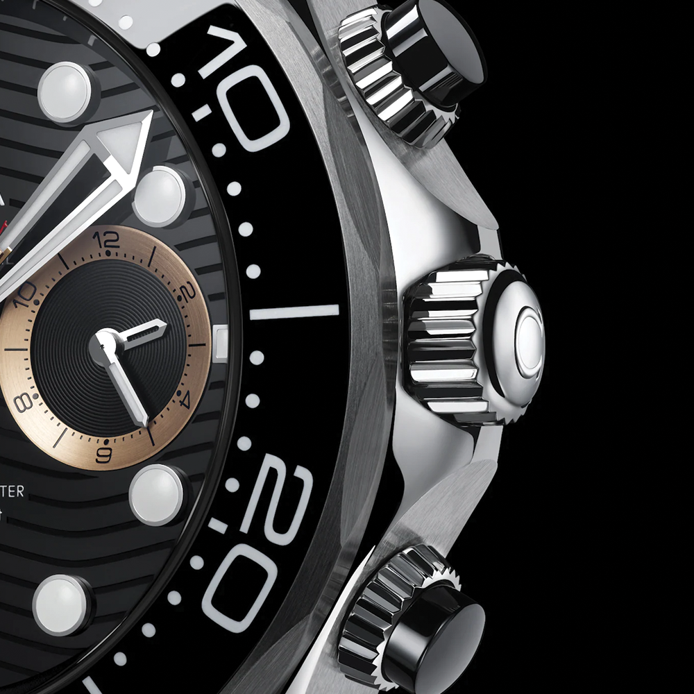 OMEGA Seamaster Diver 300M Chronograph 007 First Light 44mm - Black on Fabric Strap