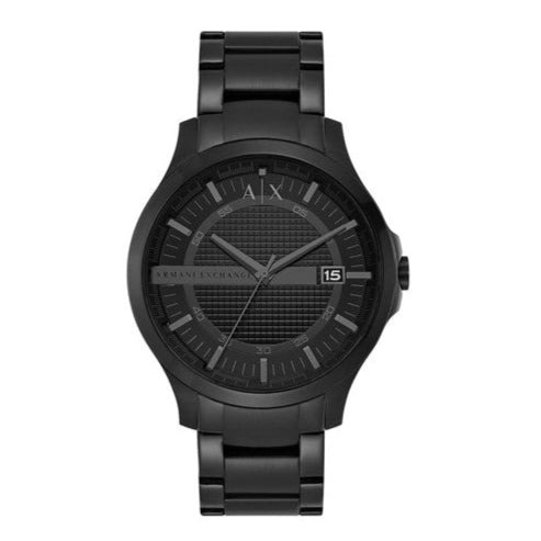 Armani Exchange Hampton AX2104 Men's Chronograph – Black Dial with Black Stainless Steel Strap
