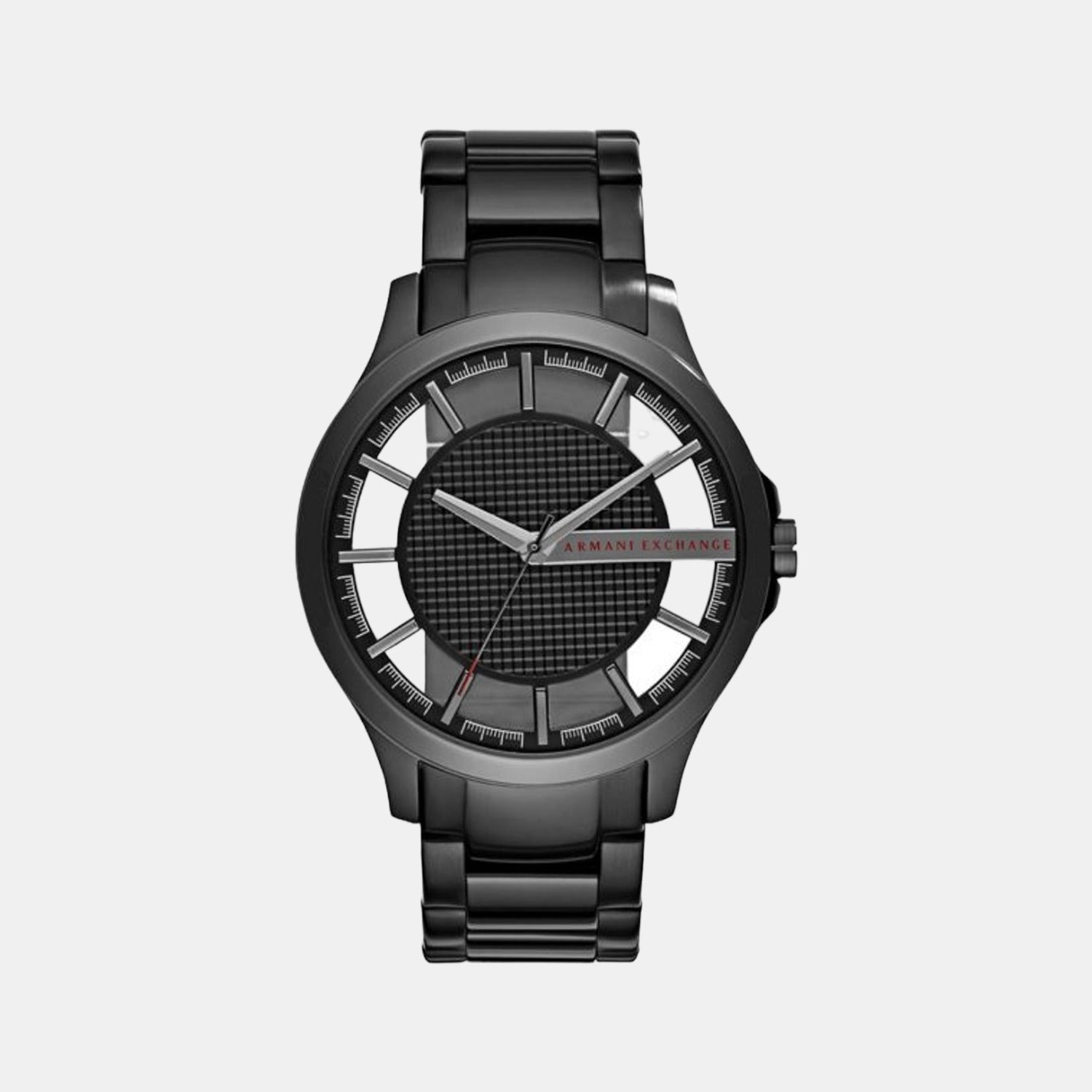 Armani Exchange Hampton Series AX2192 Men's Chronograph – Black Dial with Matching Black Stainless Steel Bracelet