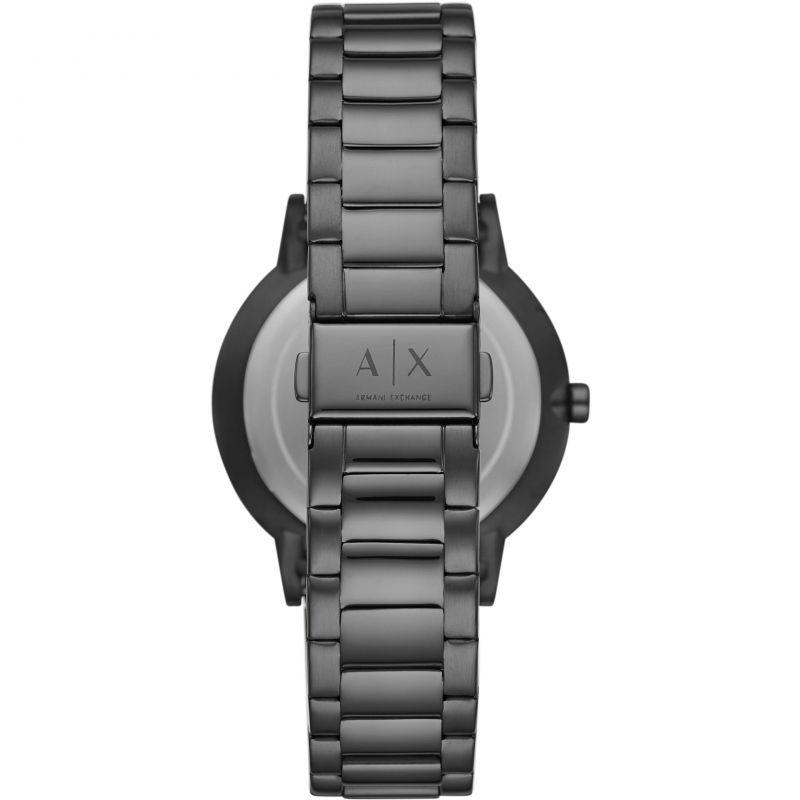 Armani Exchange Cayde AX2722 Men's Analog Watch – Grey Dial with Matching Grey Stainless Steel Strap