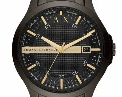Armani Exchange Hampton AX2413 Men's Chronograph – Black Dial with Black Stainless Steel Strap