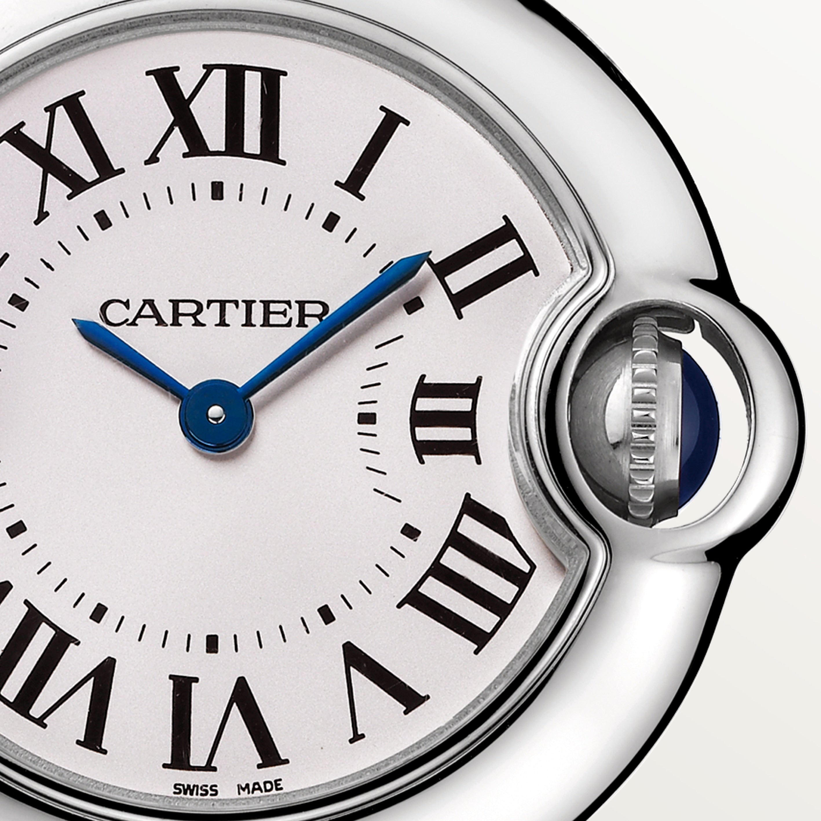 Ballon Bleu de Cartier 28 | 28mm, Steel, Silvered Dial