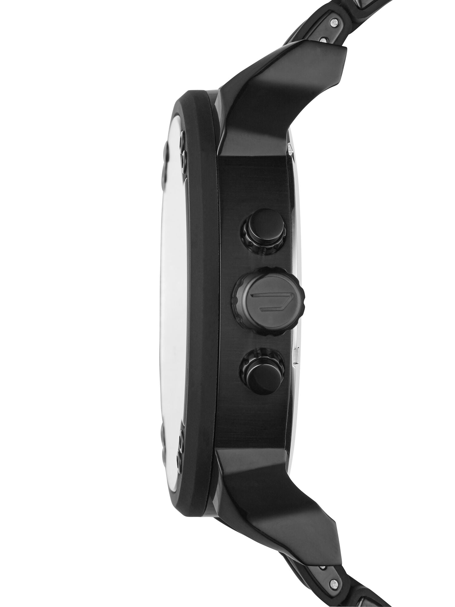 Diesel DZ7396 Mr. Daddy 2.0 Chronograph Men's Watch – Black Dial & Black Stainless Steel Strap