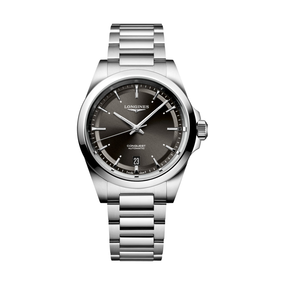 longines Conquest 38mm - Black on Bracelet