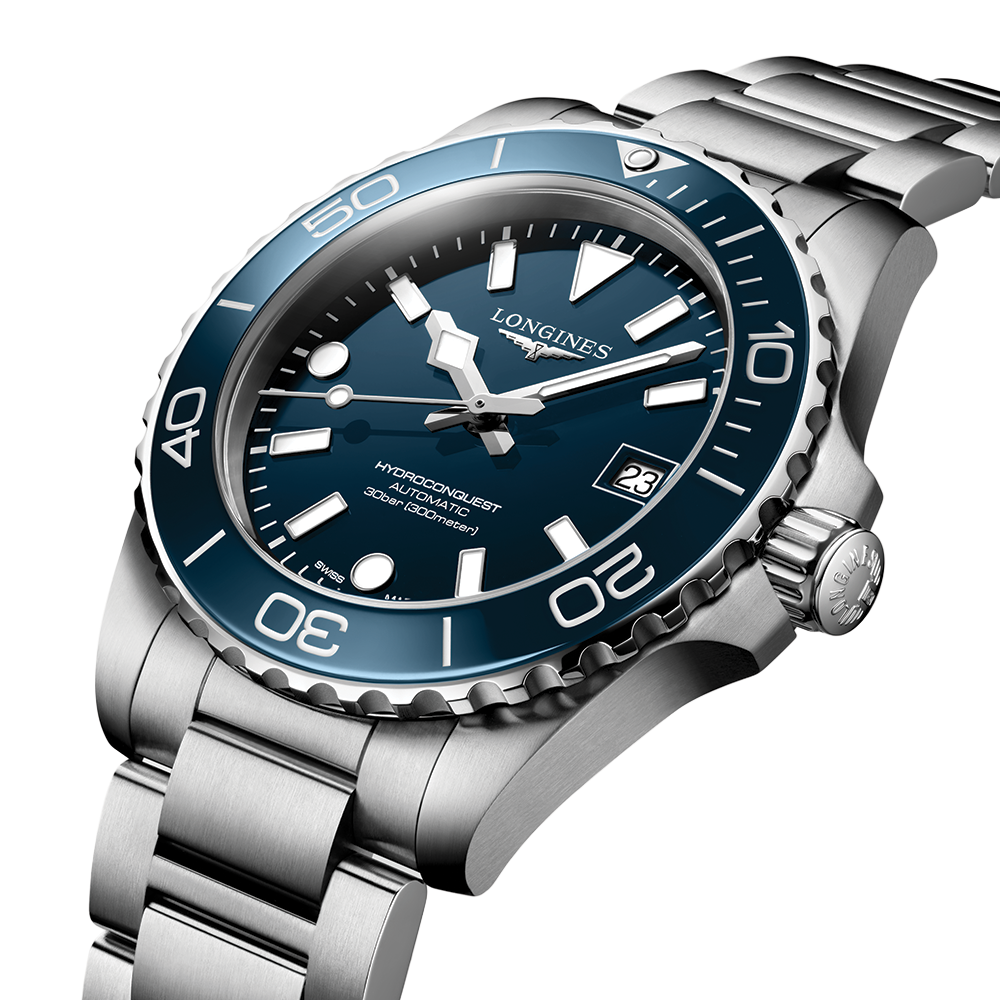 longines HydroConquest 39mm - Blue on Bracelet