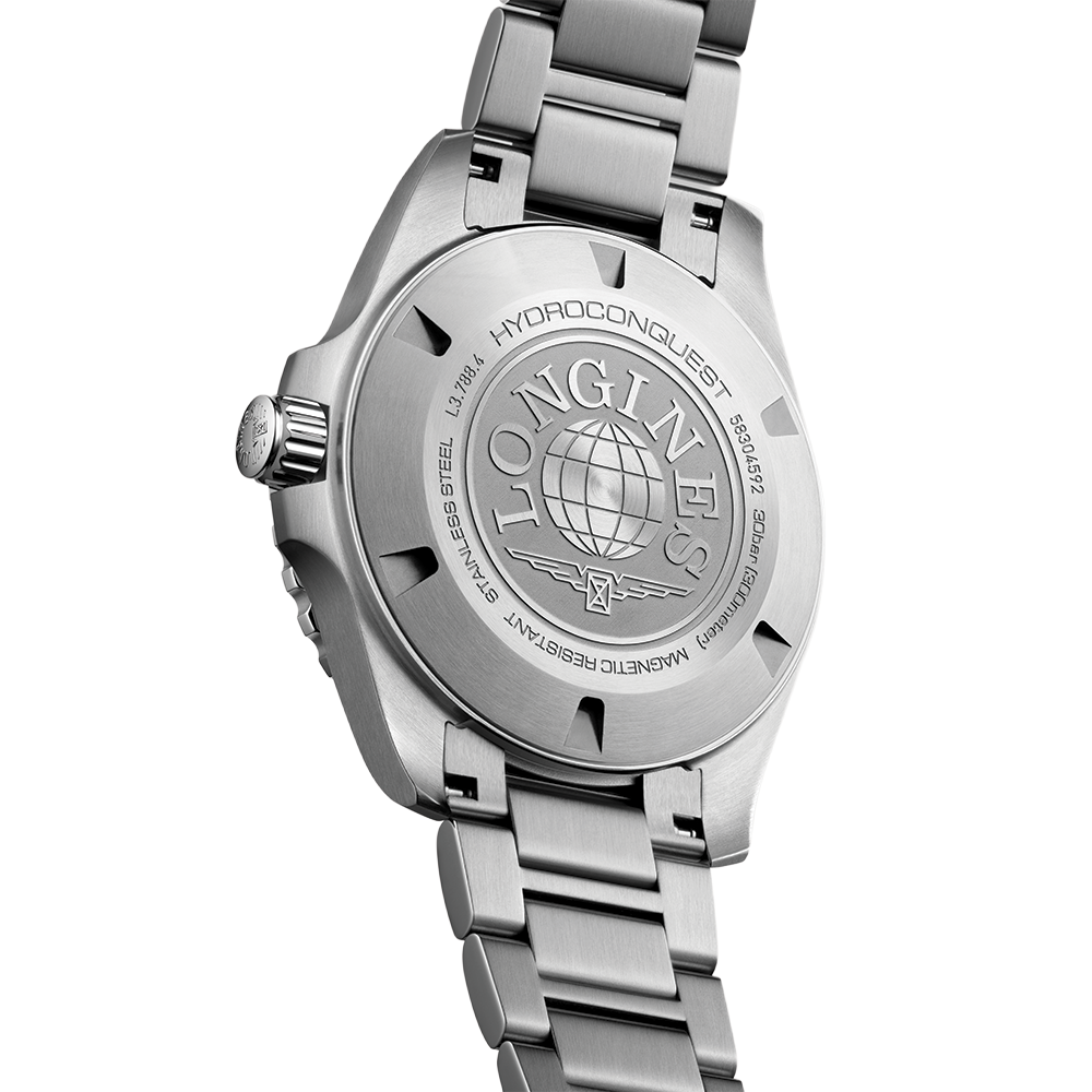 longines HydroConquest 42mm - Black on Bracelet