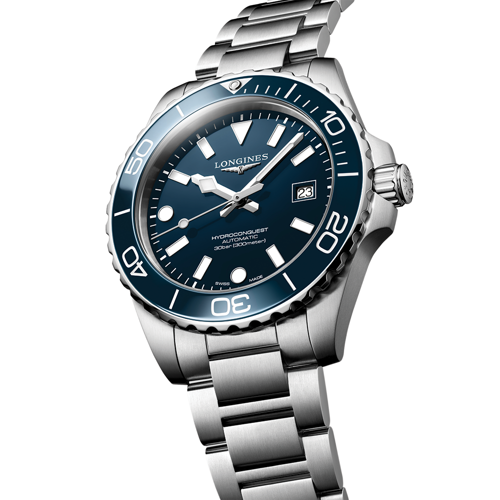 longines HydroConquest 42mm - Blue on Bracelet