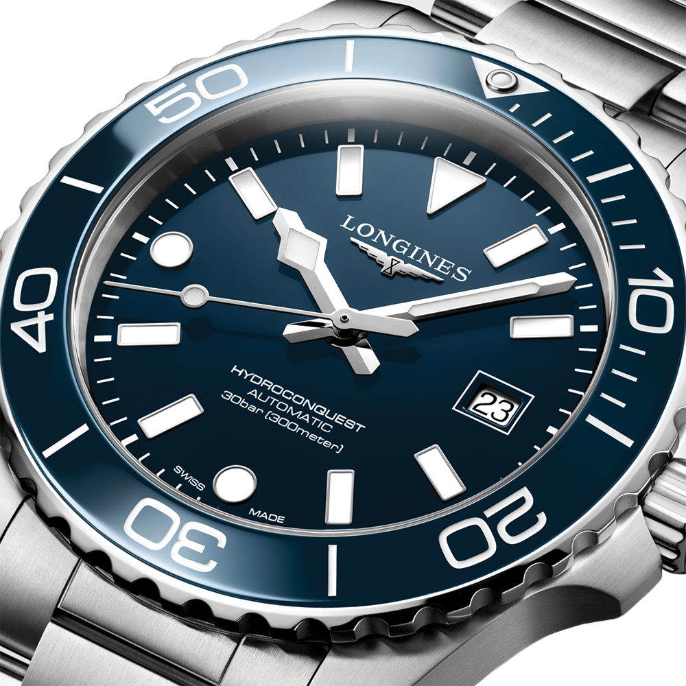 longines HydroConquest 42mm - Blue on Bracelet