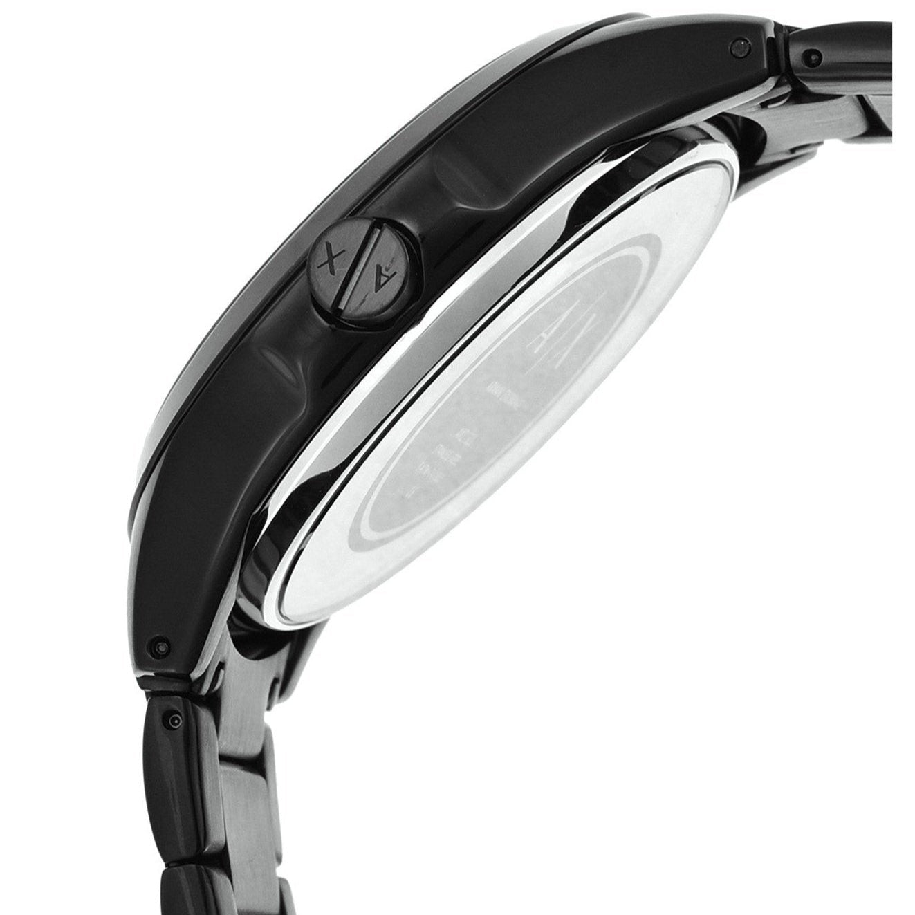 Armani Exchange Hampton AX2104 Men's Chronograph – Black Dial with Black Stainless Steel Strap