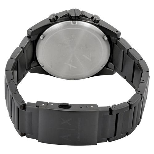 Armani Exchange Drexler AX2601 Men's Chronograph Watch – Black Dial with Black Stainless Steel Strap