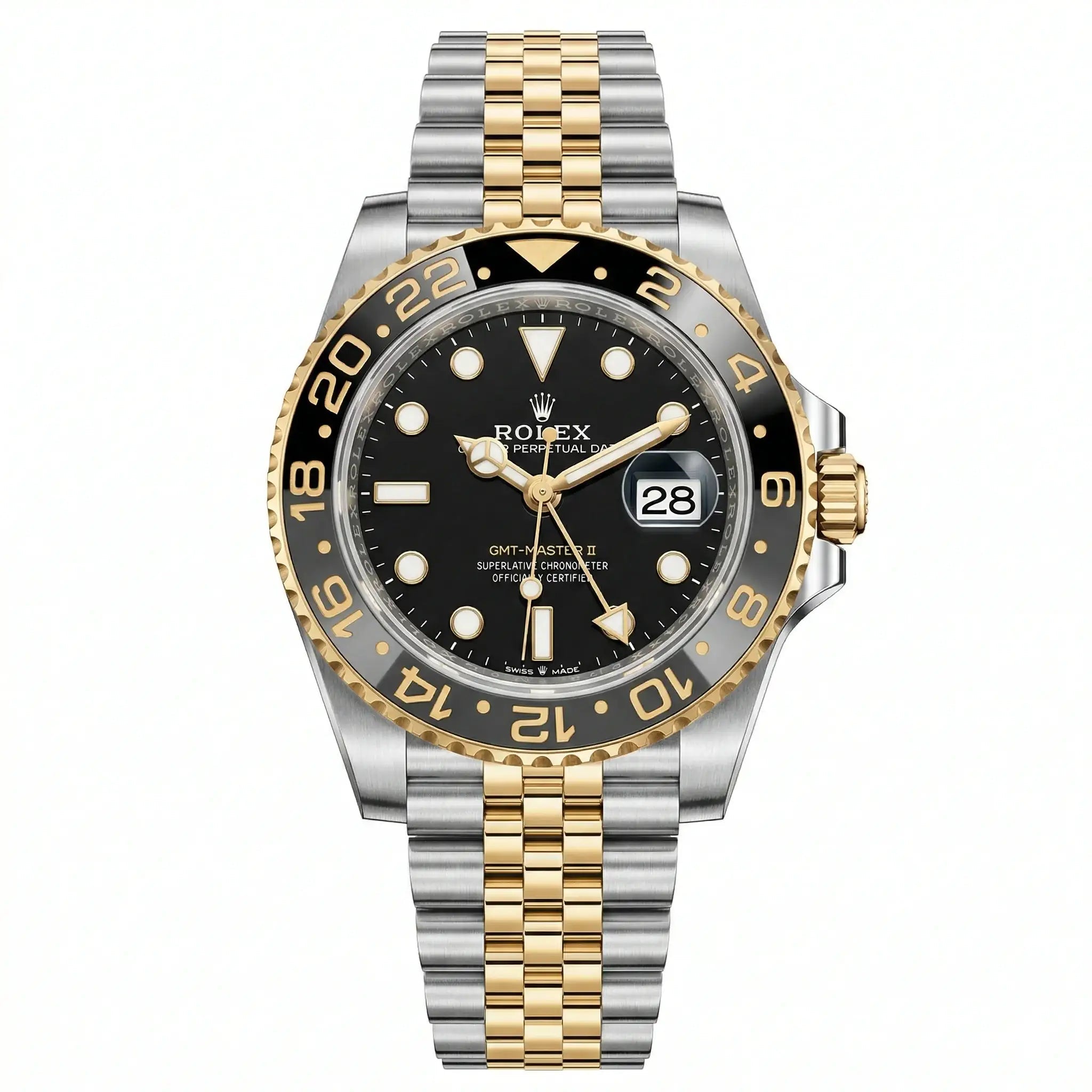 Rolex GMT-Master II 126713GRNR Oystersteel & Yellow Gold