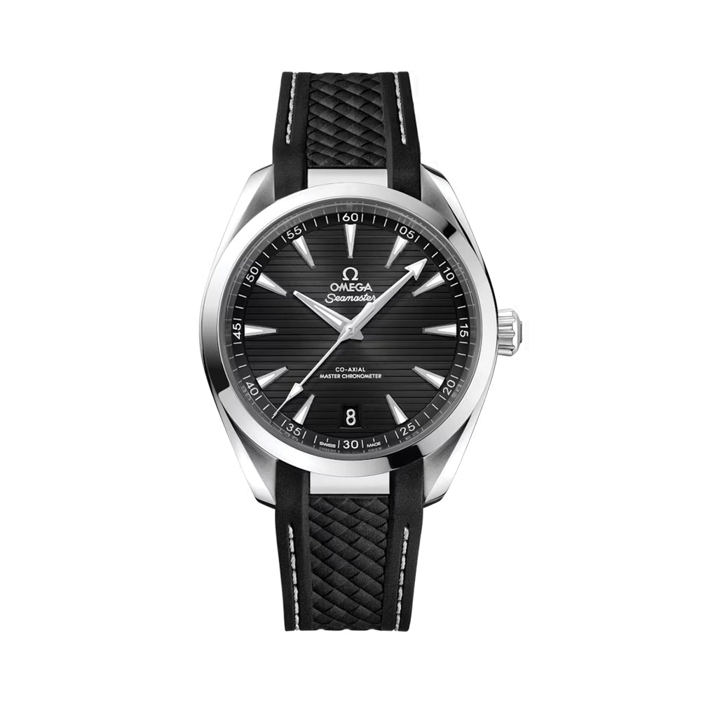 OMEGA Seamaster Aqua Terra 150M 41mm - Black on Rubber Strap