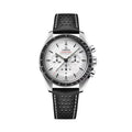 Speedmaster Moonwatch Professional Chronograph Sapphire 42mm - White on Leather Strap