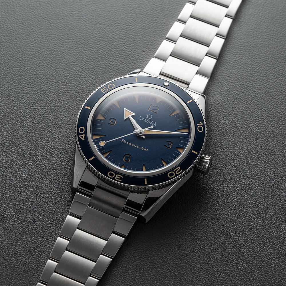 OMEGA Seamaster 300 41mm - Blue on Bracelet