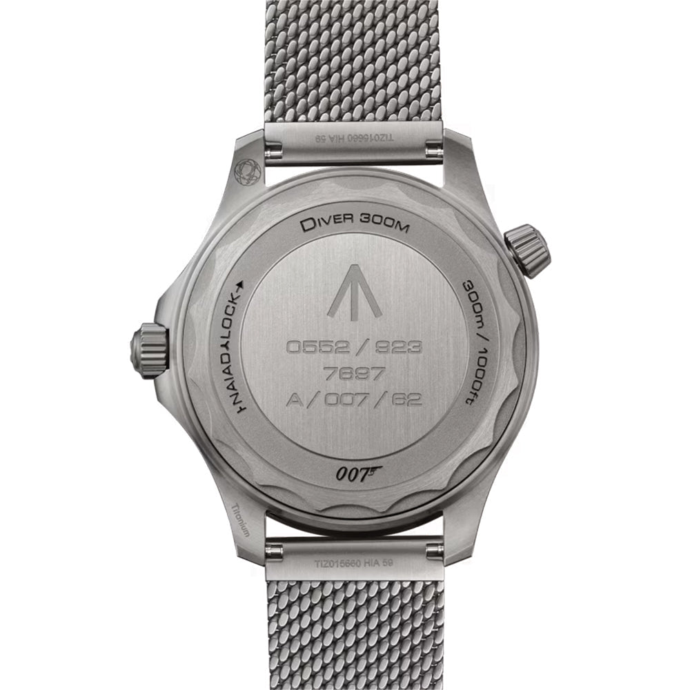 OMEGA Seamaster Diver 300M 007 Edition Titanium 42mm - Brown on Bracelet