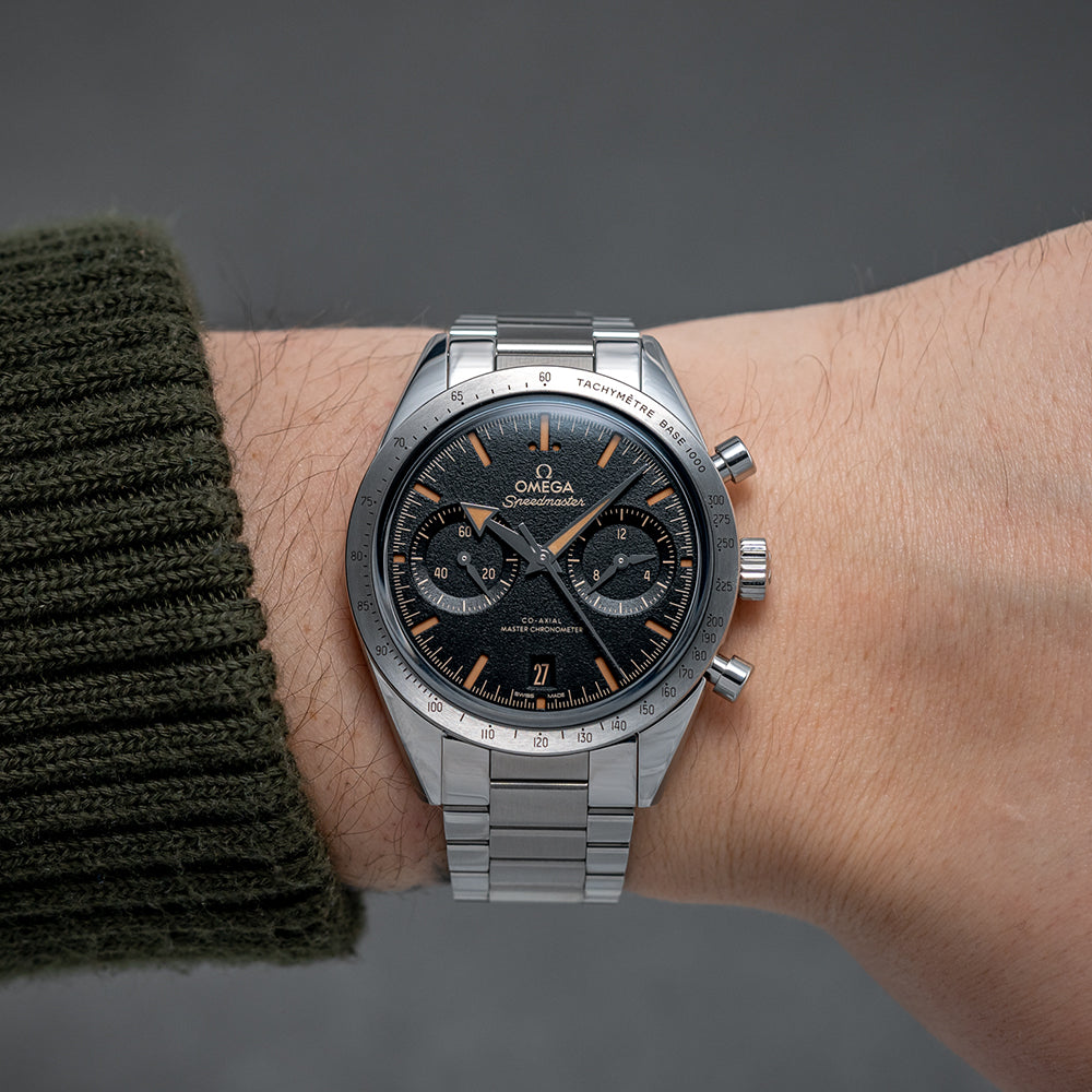 OMEGA Speedmaster '57 Chronograph 40.5mm - Black on Bracelet