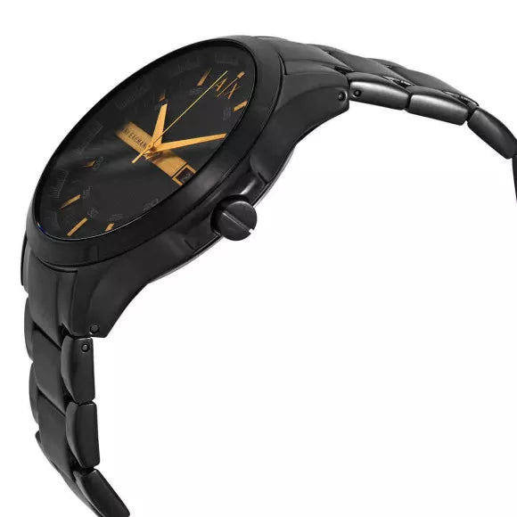 Armani Exchange Hampton AX2413 Men's Chronograph – Black Dial with Black Stainless Steel Strap