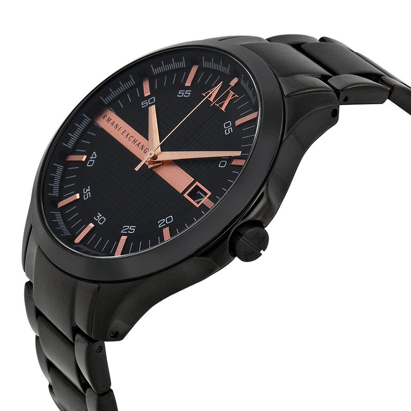 Armani Exchange Hampton AX2150 Men's Chronograph – Black Dial with Black Stainless Steel Bracelet