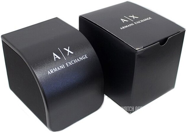 Armani Exchange Cayde AX2702 Men's Analog Watch – Blue Dial with Matching Blue Stainless Steel Strap