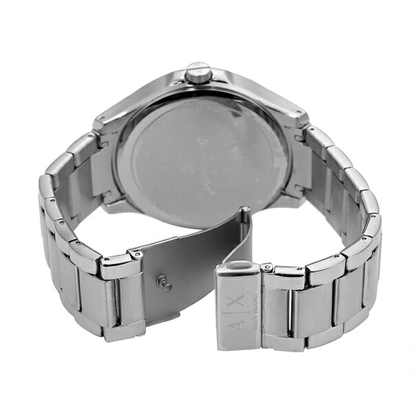 Armani Exchange Hampton AX2132 Men's Chronograph – Blue Dial with Silver Stainless Steel Bracelet