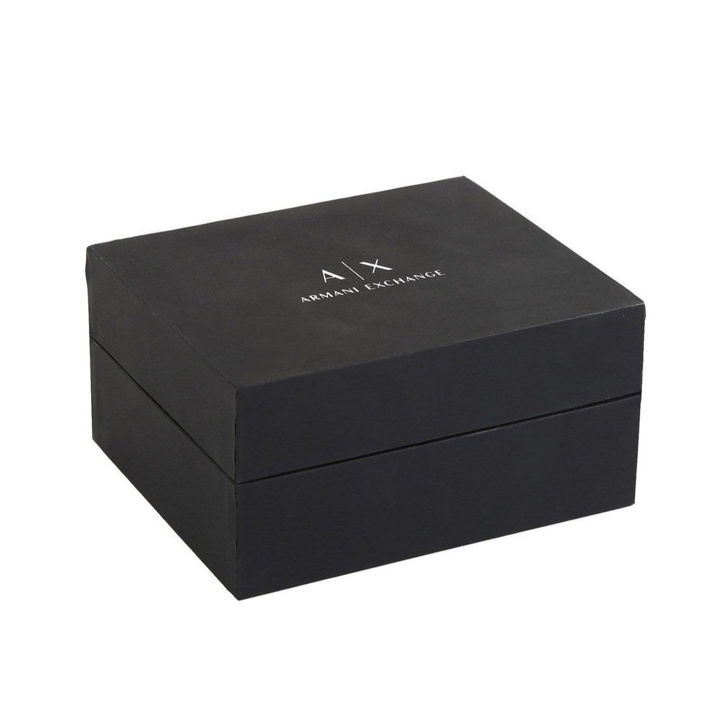 Armani Exchange Hampton AX2164 Men's Chronograph Watch – Black Dial with Black Stainless Steel Strap
