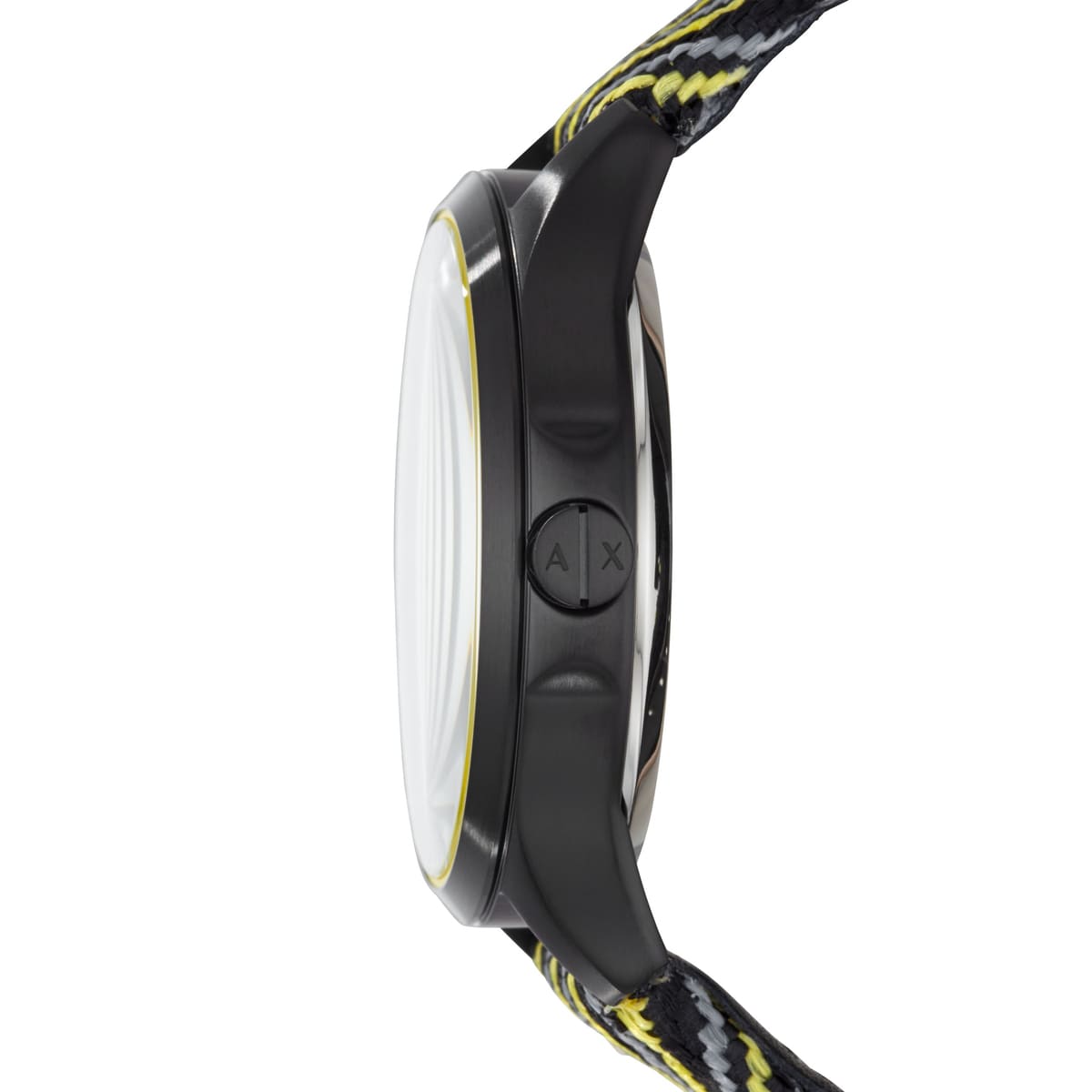 Armani Exchange Hampton AX2407 Men's Watch – Sleek Black Dial with Black Stainless Steel Bracelet