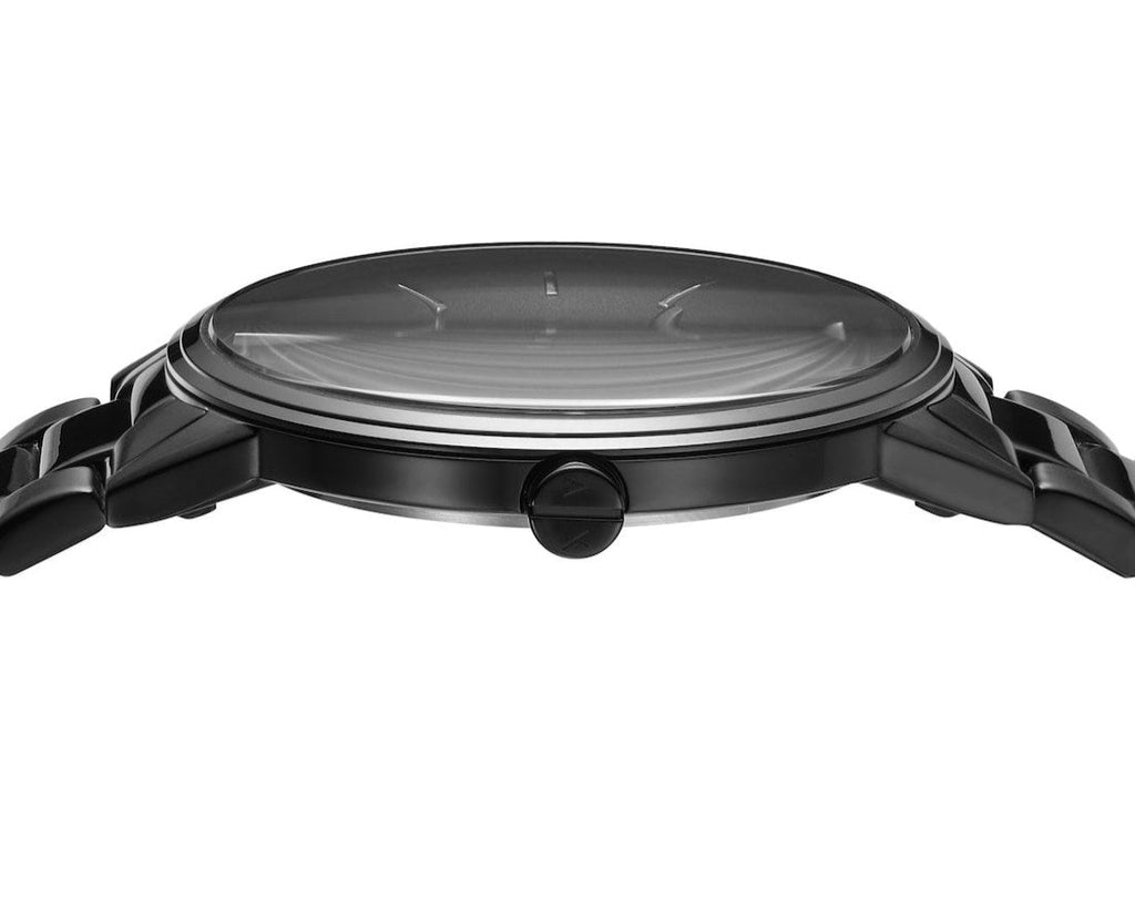 Armani Exchange Cayde AX2701 Men's Analog Watch – Black Dial with Black Stainless Steel Strap