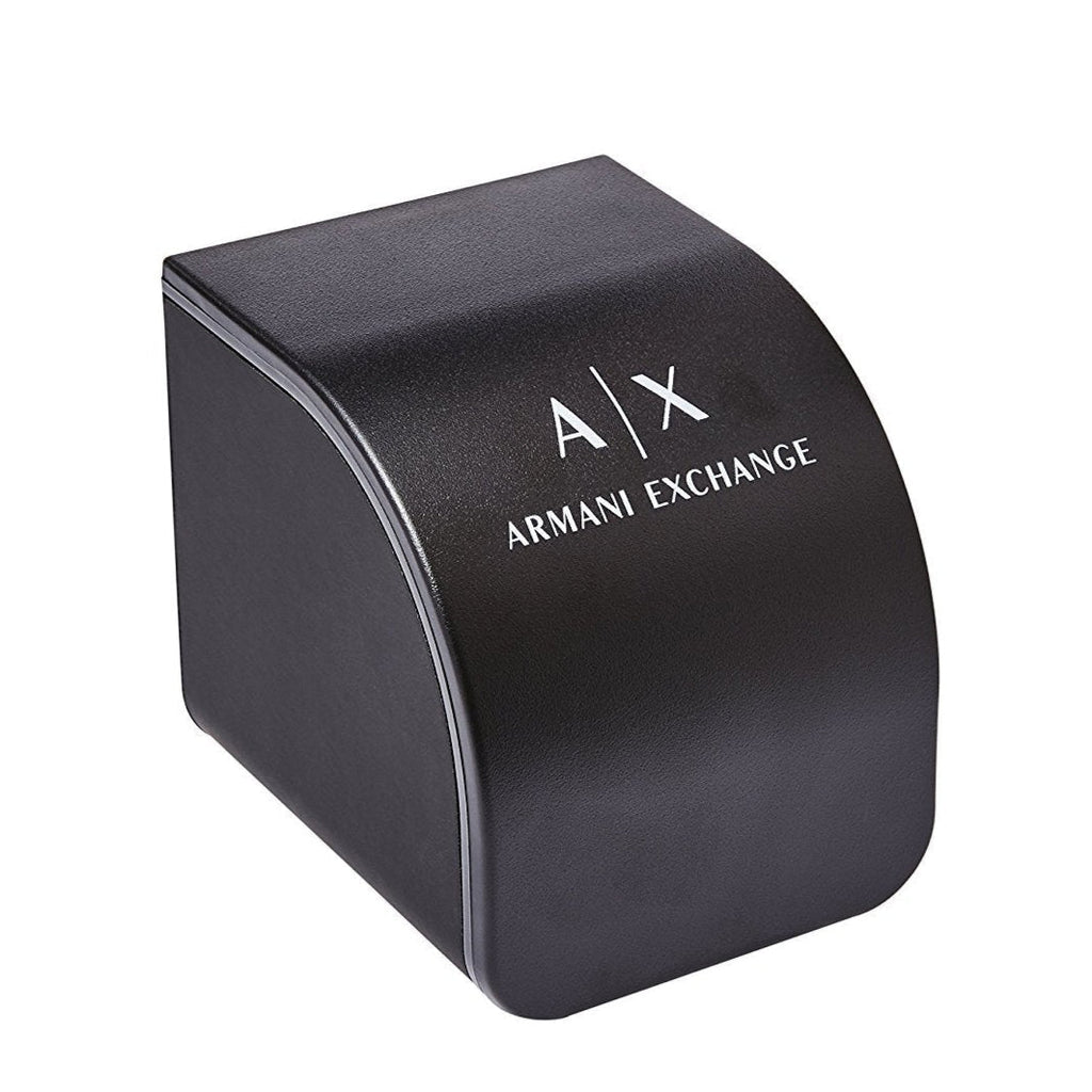 Armani Exchange Hampton Series AX2192 Men's Chronograph – Black Dial with Matching Black Stainless Steel Bracelet