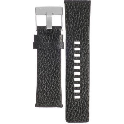 Diesel DZ7345 BAMF Chronograph Men's Watch – Black Dial & Black Leather Strap