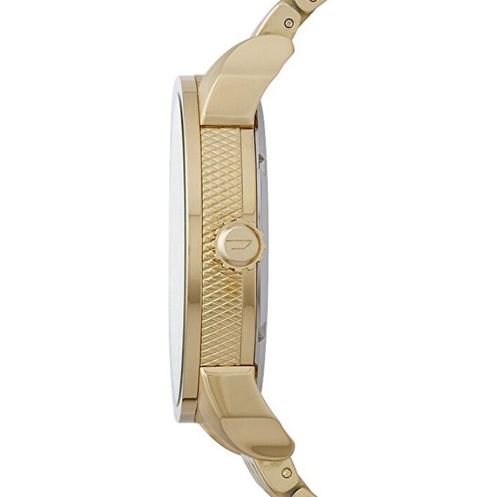 Diesel DZ7306 Mini Daddy Chronograph Men's Watch – Gold Dial & Gold Stainless Steel Strap