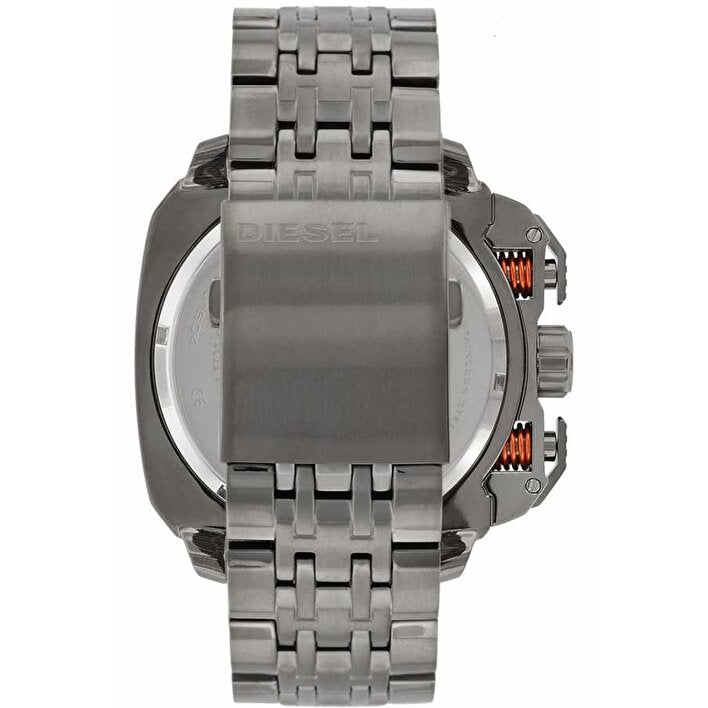 Diesel DZ7344 BAMF Chronograph Men's Watch – Gray Dial & Gray Stainless Steel Strap