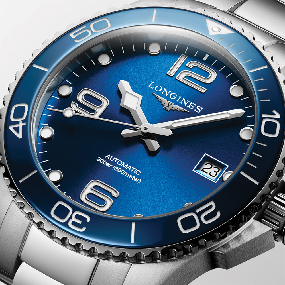 longines HydroConquest 39mm - Blue on Bracelet