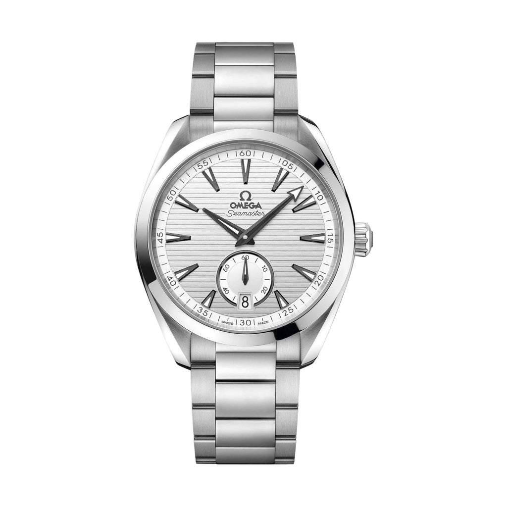 OMEGA Seamaster Aqua Terra 150M Small Seconds 41mm - Silver on Bracelet