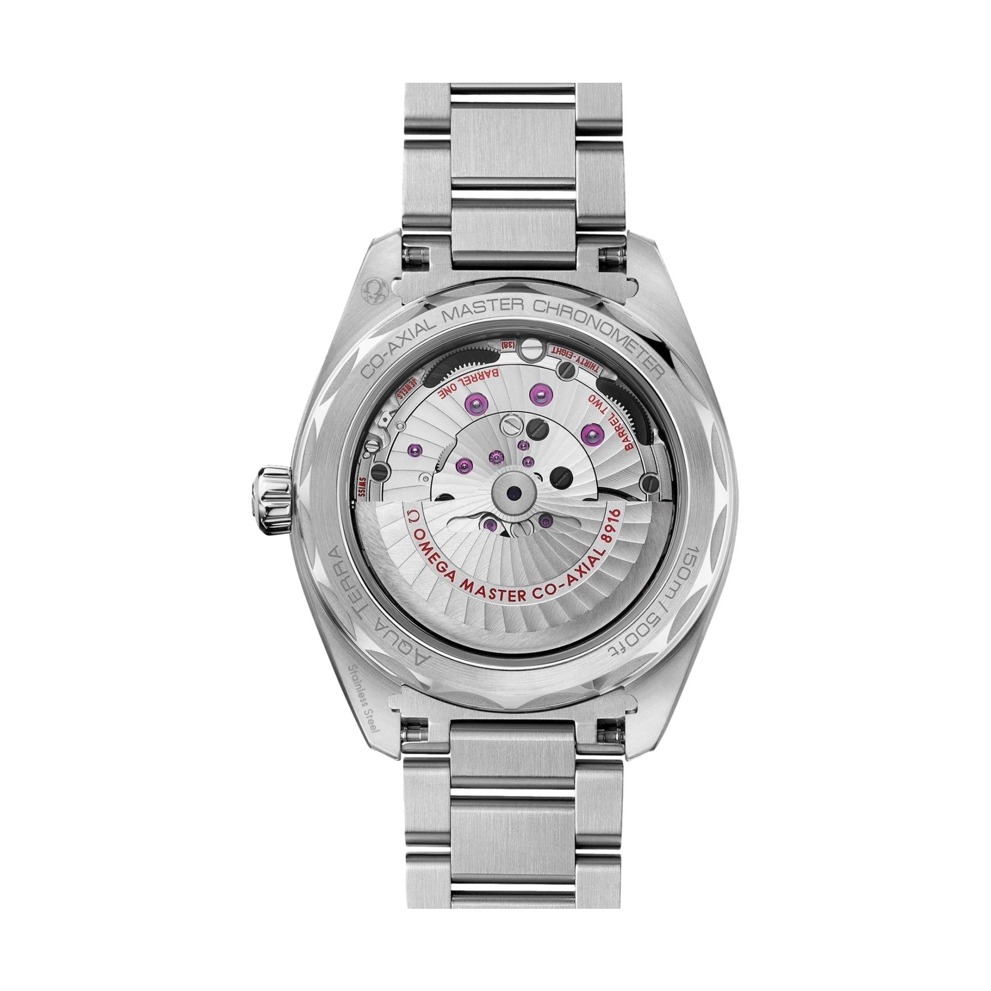 OMEGA Seamaster Aqua Terra 150M Small Seconds 41mm - Silver on Bracelet