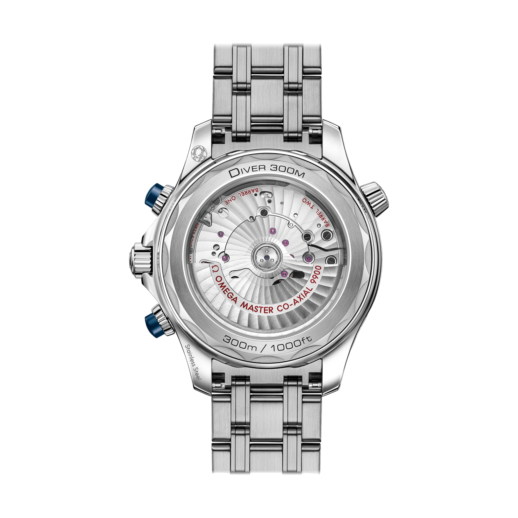 OMEGA Seamaster Diver 300M 44mm - Grey Dial w/ Blue Bezel on Bracelet