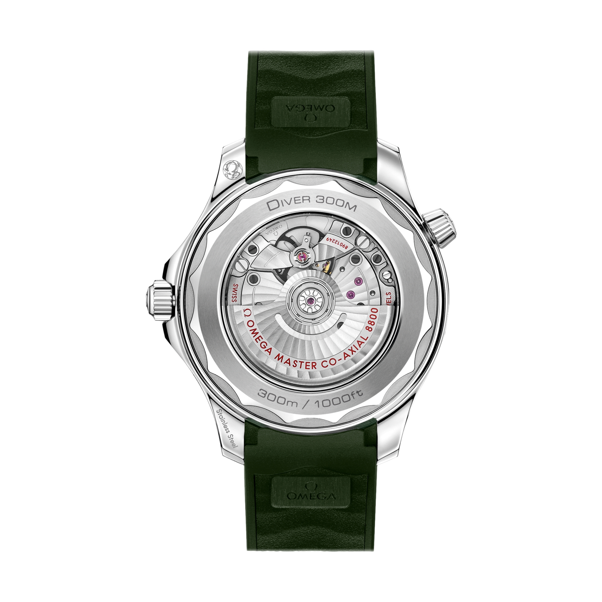 OMEGA Seamaster Diver 300M 42mm - Green on Rubber Strap
