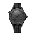 OMEGA Seamaster Diver 300M Ceramic 43.5mm - Black on Rubber Strap