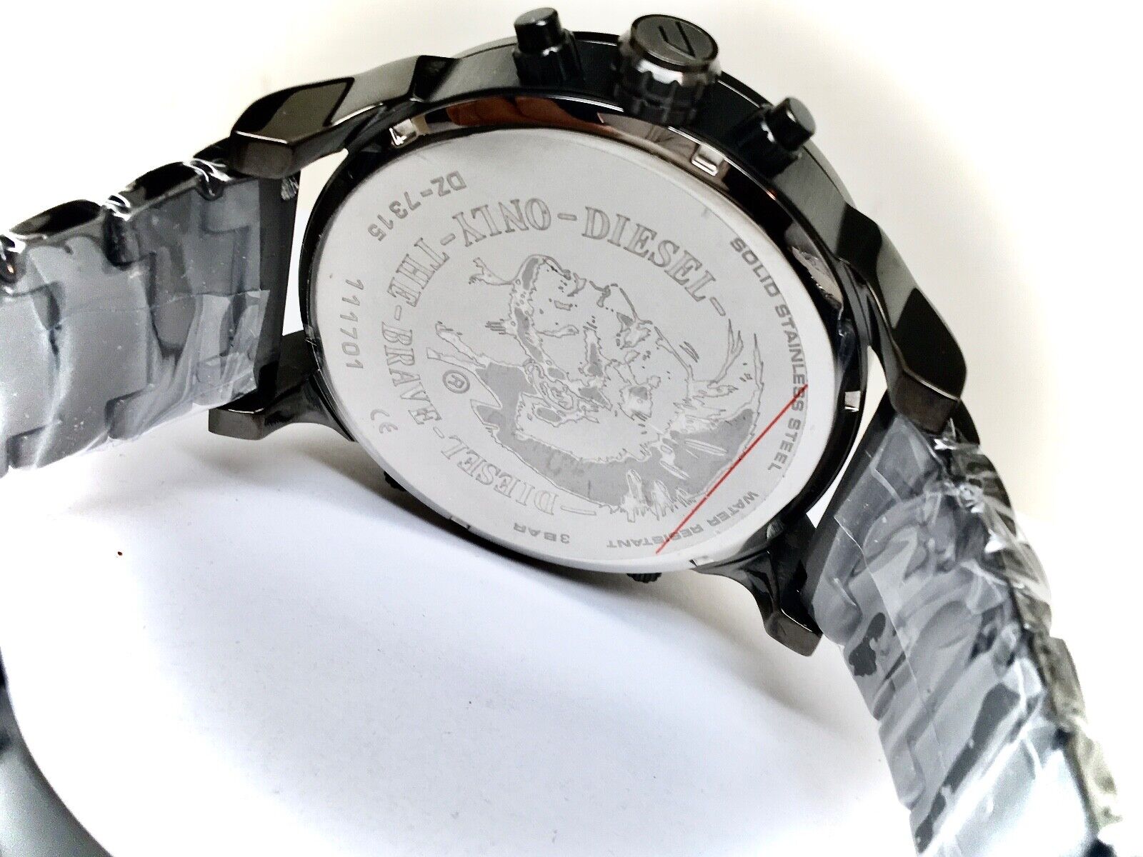 Diesel DZ7315 Mr. Daddy 2.0 Chronograph Men's Watch – Grey Dial & Grey Stainless Steel Strap