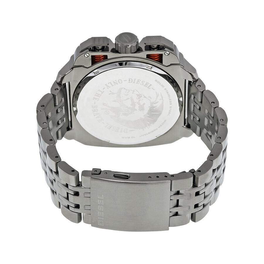 Diesel DZ7344 BAMF Chronograph Men's Watch – Gray Dial & Gray Stainless Steel Strap